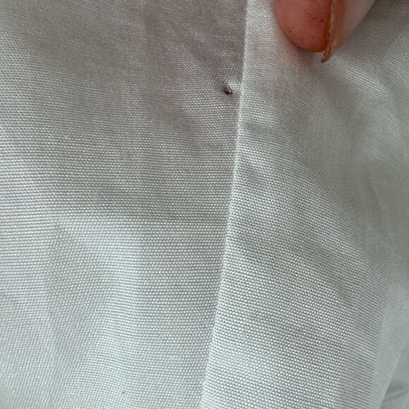 Vince White Square Neck Blouse Size 8 - Picture 14 of 14